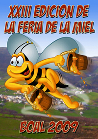 Cartel Feria de la Miel 2009